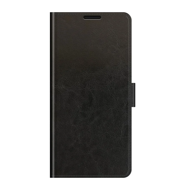 Crazy Horse Texture Brieftasche Leder Schutzhülle Mit Ständer Für OnePlus Nord Ce 5g - Schwarz