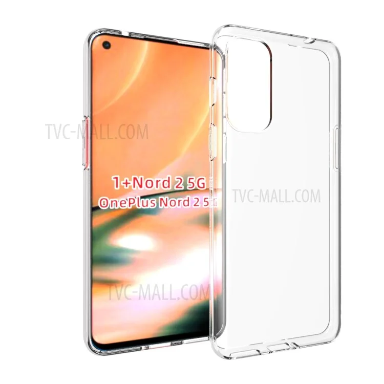 10Pcs/Pack Watermark Resistant TPU Phone Protective Cover Case for OnePlus Nord 2 5G