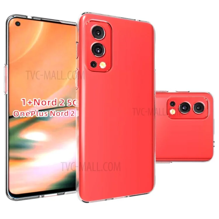 10Pcs/Pack Watermark Resistant TPU Phone Protective Cover Case for OnePlus Nord 2 5G