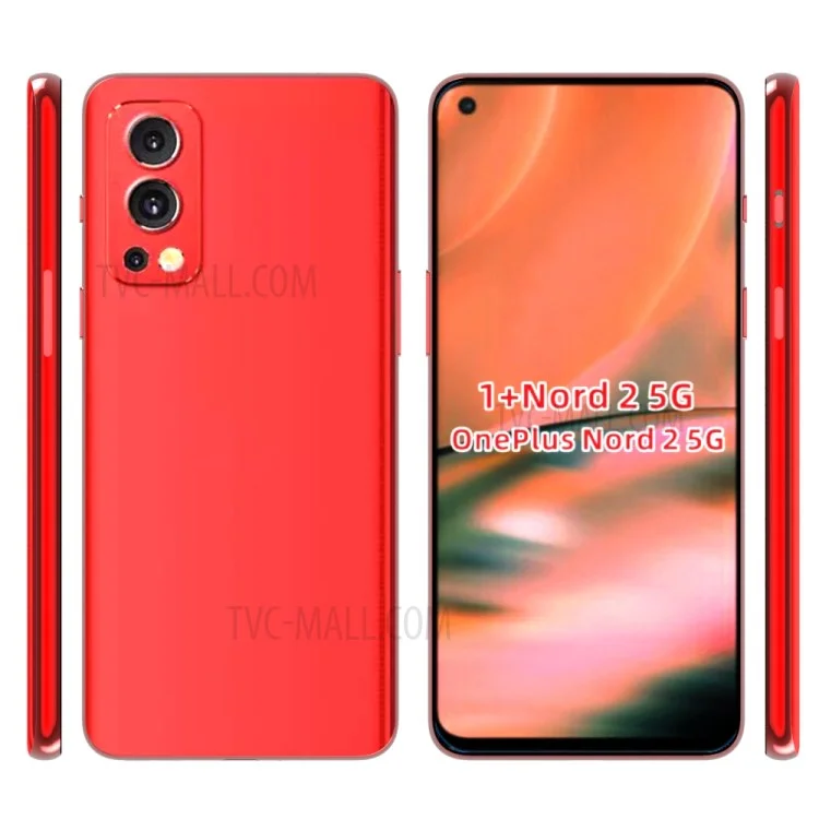 10Pcs/Pack Watermark Resistant TPU Phone Protective Cover Case for OnePlus Nord 2 5G