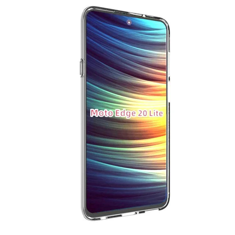 Case de Teléfono TPU de TPU Resistente a Las Marcas de 10 Piezas/paquete Para la Marca de Agua Para Motorola Edge 20 Lite