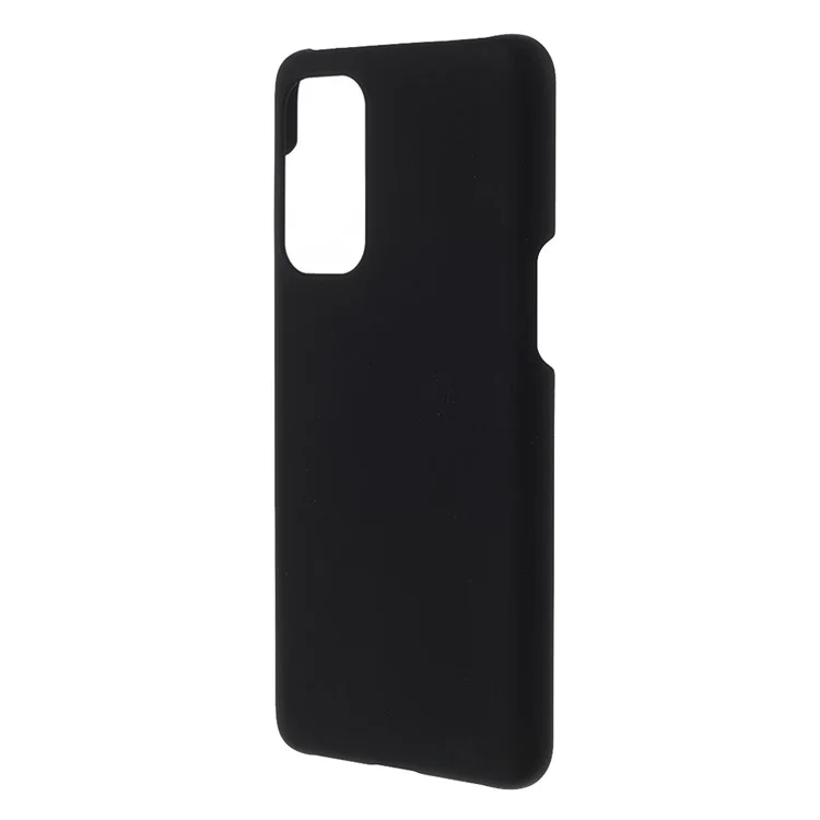 Coquille De Protection De Téléphone En Caoutchouteuse De Surface En Caoutchouc Pour Oneplus Nord 2 5G - Le Noir