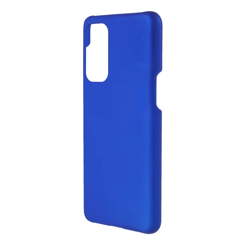 Rubberized Surface PC Hard Case Phone Protective Shell for OnePlus Nord 2 5G - Blue