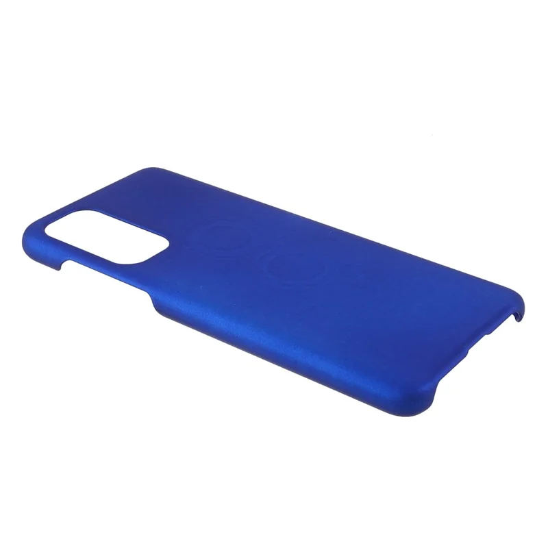 Rubberized Surface PC Hard Case Phone Protective Shell for OnePlus Nord 2 5G - Blue