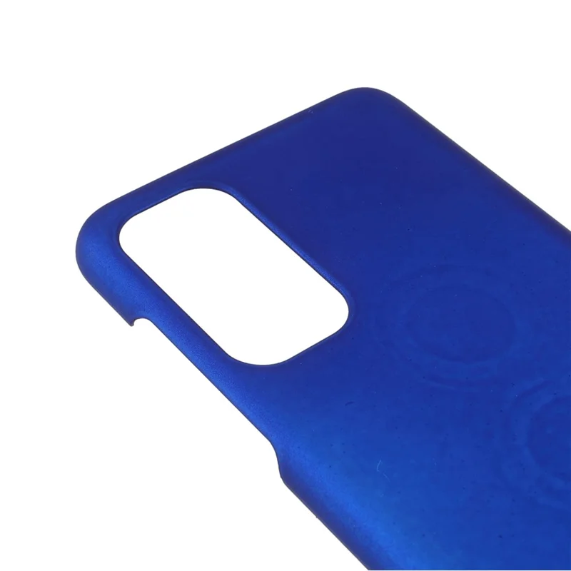 Rubberized Surface PC Hard Case Phone Protective Shell for OnePlus Nord 2 5G - Blue