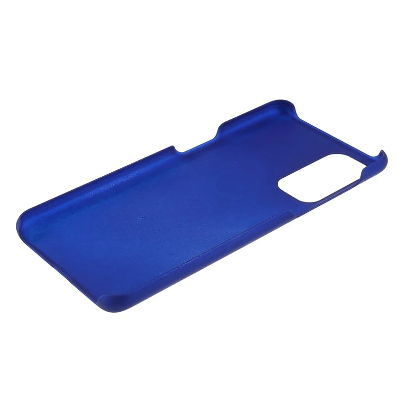 Rubberized Surface PC Hard Case Phone Protective Shell for OnePlus Nord 2 5G - Blue