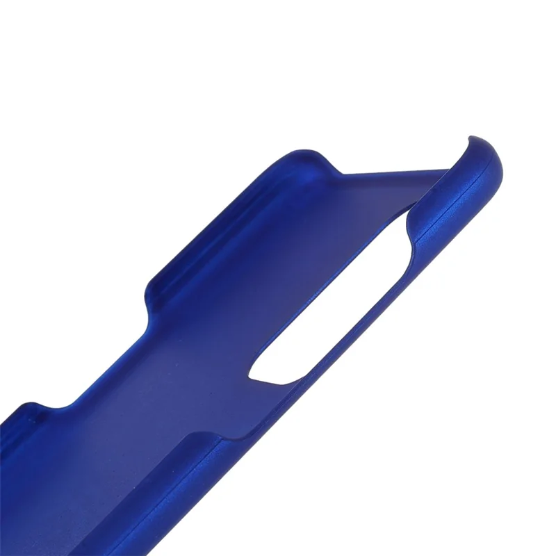 Rubberized Surface PC Hard Case Phone Protective Shell for OnePlus Nord 2 5G - Blue