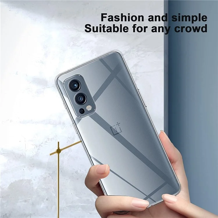 Soft TPU Slim Fashion Anti-Fingerprint Protective Phone Case Cover for OnePlus Nord 2 5G