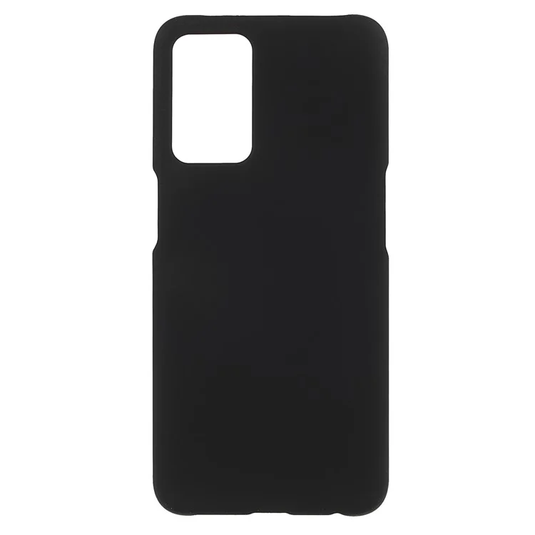 Glossy Surface Rubberized Hard PC Protective Phone Cover for OnePlus Nord N200 5G - Black