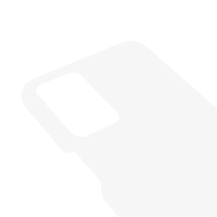 Glossy Surface Rubberized Hard PC Protective Phone Cover for OnePlus Nord N200 5G - White