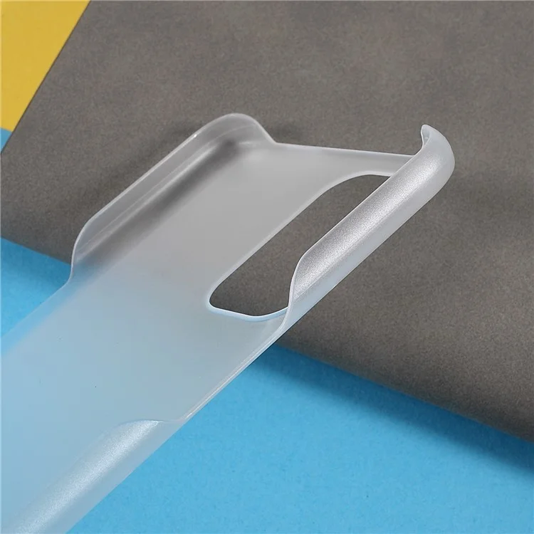 Glossy Surface Rubberized Hard PC Protective Phone Cover for OnePlus Nord N200 5G - Transparent