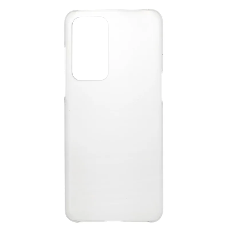 Shockproof Rubberized Hard PC Glossy Surface Slim Fit Protective Phone Case for OnePlus 9RT 5G - Transparent