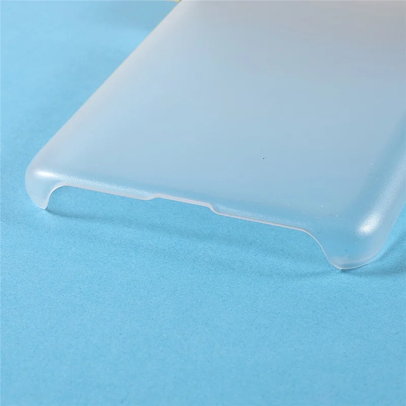 Shockproof Rubberized Hard PC Glossy Surface Slim Fit Protective Phone Case for OnePlus 9RT 5G - Transparent