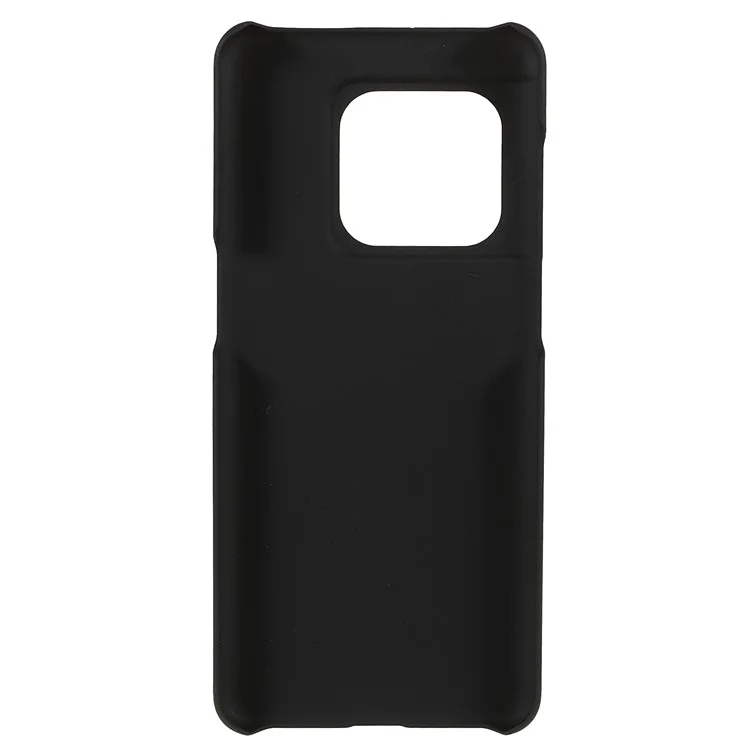 For OnePlus 10 Pro 5G Anti-dust Shockproof Rubberized Hard PC Anti-Scratch Protective Phone Case - Black