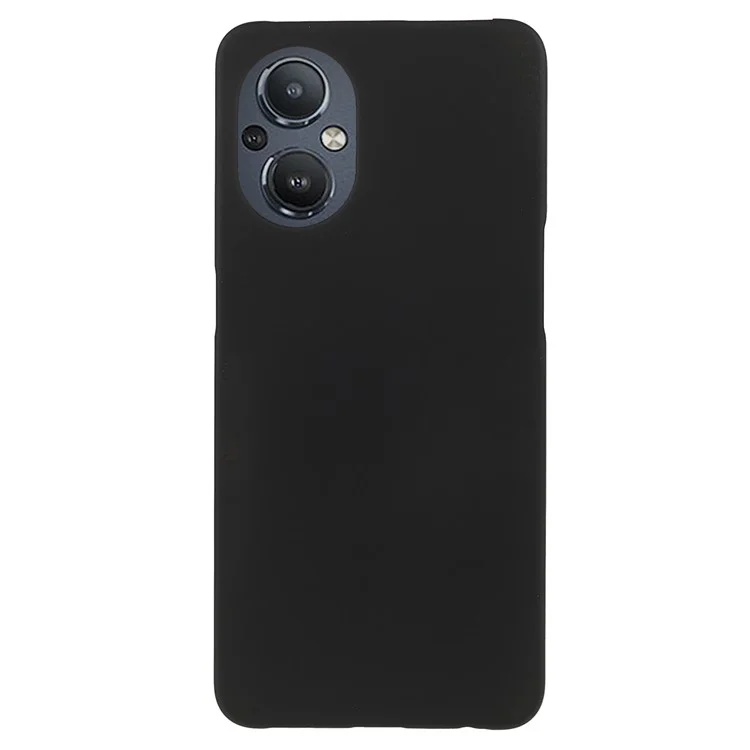 Glänzende Oberfläche Gummiertes Harte PC-Anti-Scratch-Schutztelefon-Kasten Für OnePlus Nord N20 5G - Schwarz