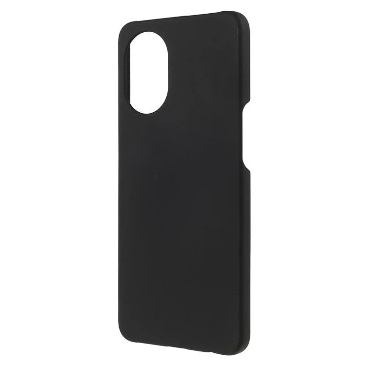 Glänzende Oberfläche Gummiertes Harte PC-Anti-Scratch-Schutztelefon-Kasten Für OnePlus Nord N20 5G - Schwarz