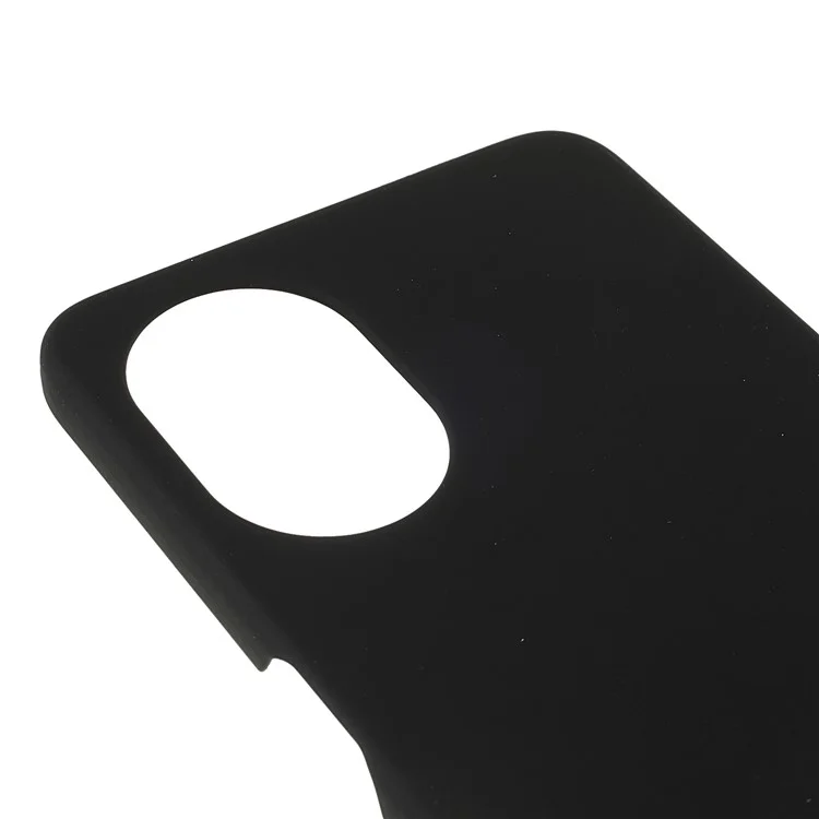 Glänzende Oberfläche Gummiertes Harte PC-Anti-Scratch-Schutztelefon-Kasten Für OnePlus Nord N20 5G - Schwarz