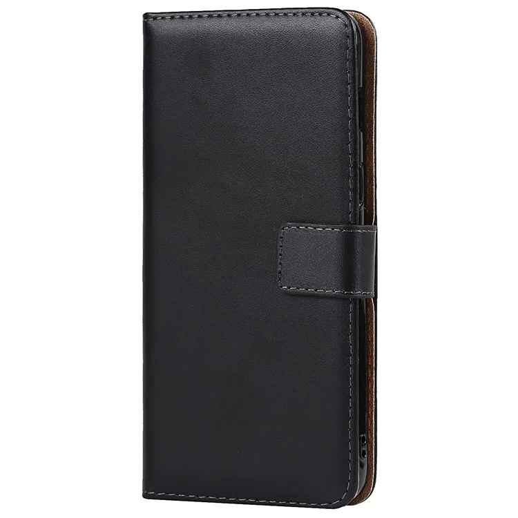 Dual-Sided Magnetic Clasp Split Leather Wallet Stand Function Phone Case Protective Cover for OnePlus Nord 2 5G