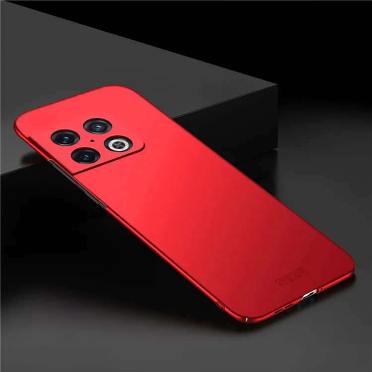 MOFI JK-1 Shield para OnePlus 10 Pro 5G Acabado Mate Resistente a Arañazos Funda de Teléfono Móvil de PC Duro - Rojo