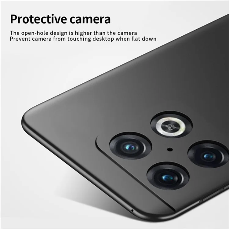 MOFI JK-1 Shield para OnePlus 10 Pro 5G Acabado Mate Resistente a Arañazos Funda de Teléfono Móvil de PC Duro - Rojo