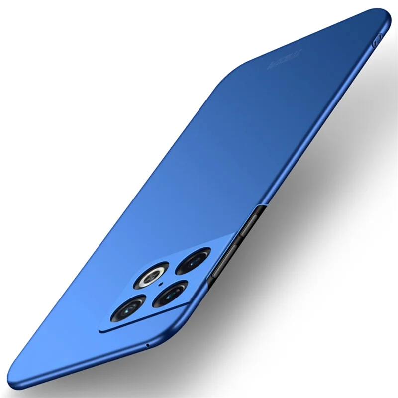 MOFI JK-1 Shield for OnePlus 10 Pro 5G Matte Finish Scratch-resistant Hard PC Mobile Phone Shell Case - Blue