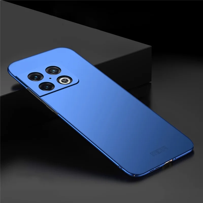 MOFI JK-1 Shield for OnePlus 10 Pro 5G Matte Finish Scratch-resistant Hard PC Mobile Phone Shell Case - Blue