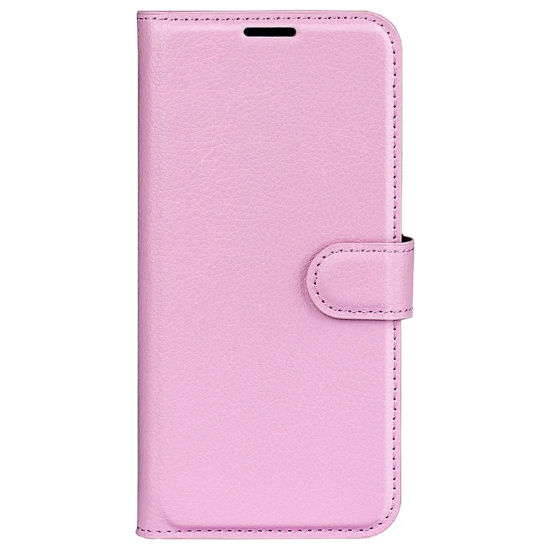 For Google Pixel 7 Pro 5G PU Leather Smartphone Cover Wallet Stand Litchi Texture Anti-scratch Case Shell - Pink