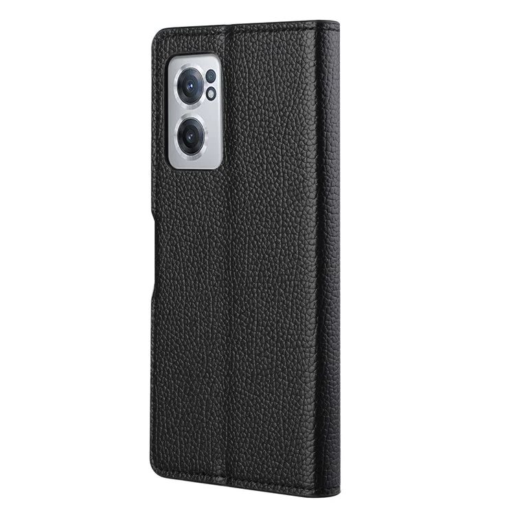 Für OnePlus Nord CE 2 5G Litchi Textur PU Leder Brieftasche Stil Flip Case Magnetic Schnallen Ständer Telefonabdeckung