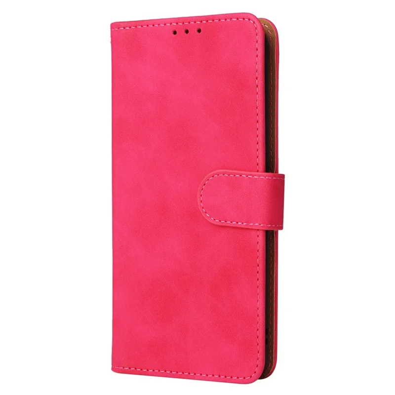 For OnePlus Nord CE 2 5G Skin-touch Feeling PU Leather + TPU Phone Case with Wallet Stand - Rose