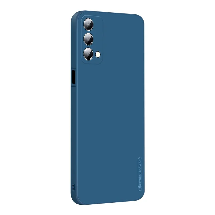 Serie Pinwuyo JK TPU-2 Para OnePlus Nord N200 5G Cortes Precisos TPU Absorción de Choque Liso - Azul