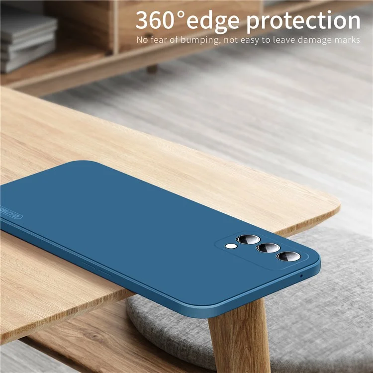 Serie Pinwuyo JK TPU-2 Para OnePlus Nord N200 5G Cortes Precisos TPU Absorción de Choque Liso - Azul