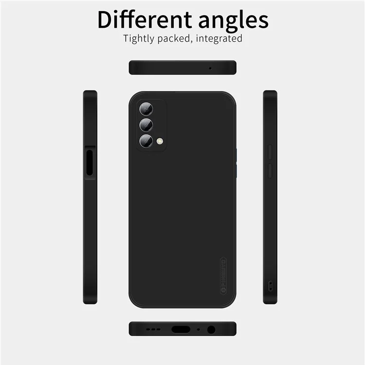 Serie Pinwuyo JK TPU-2 Para OnePlus Nord N200 5G Cortes Precisos TPU Absorción de Choque Liso - Azul