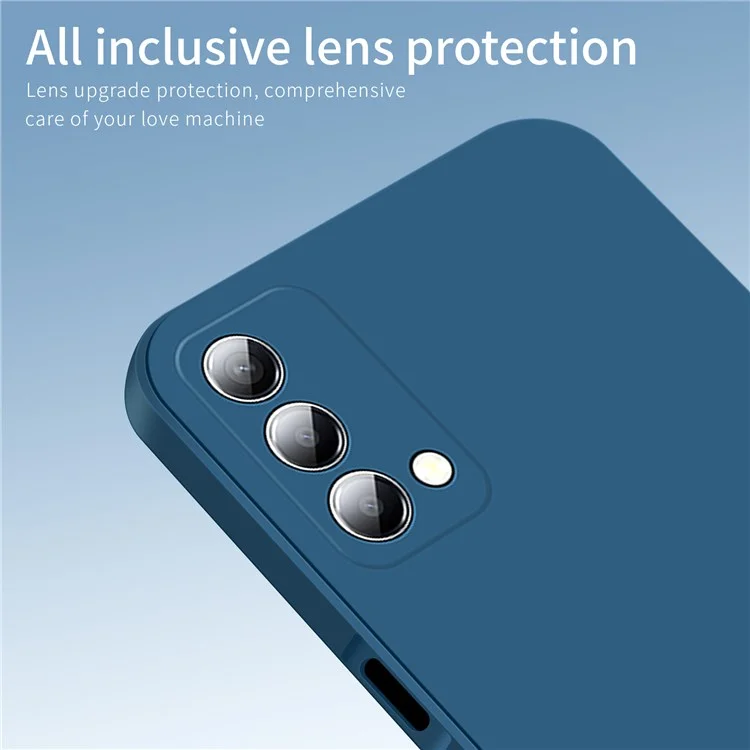 Serie Pinwuyo JK TPU-2 Para OnePlus Nord N200 5G Cortes Precisos TPU Absorción de Choque Liso - Azul
