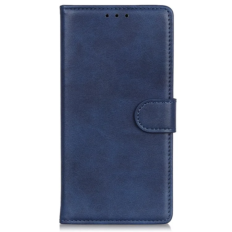 For OnePlus Nord CE 2 Lite 5G Flip Book PU Leather Phone Case Hands-Free Stand Magnetic Closure Shockproof Wallet Folio Cover - Blue