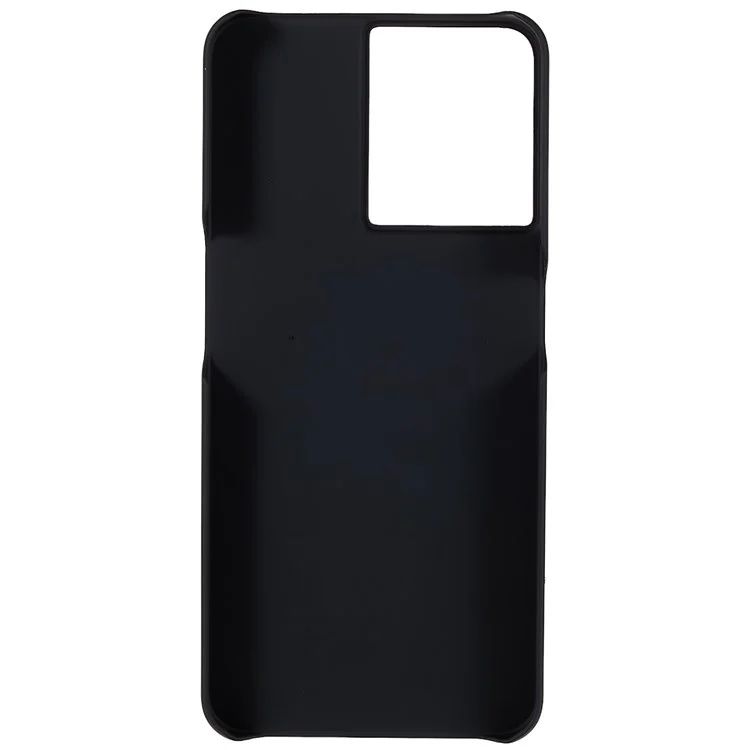 For OnePlus 10R 5G/Ace 5G Shockproof Anti-scratch Rubberized Glossy Surface Protective Cover Hard PC Cell Phone Case - Black