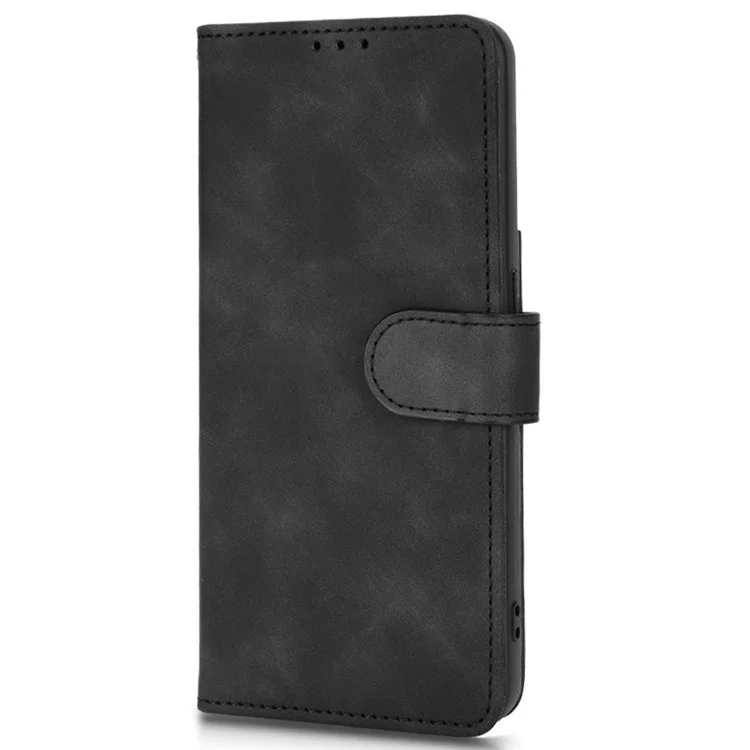 Per OnePlus Ace 5G/10R 5G Copertura Completa Pullotto Pulla Chiet Chiusa Magnetica Coperchio di Frip Auto Scritto Con Supporto Per Carta - Nero