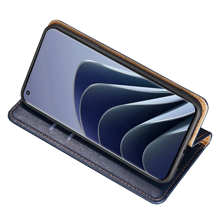 For OnePlus Nord CE 2 Lite 5G Shockproof Phone Case Stand Wallet PU Leather Magnetic Absorption Protective Cover - Black