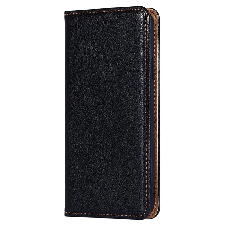 For OnePlus Nord CE 2 Lite 5G Shockproof Phone Case Stand Wallet PU Leather Magnetic Absorption Protective Cover - Black