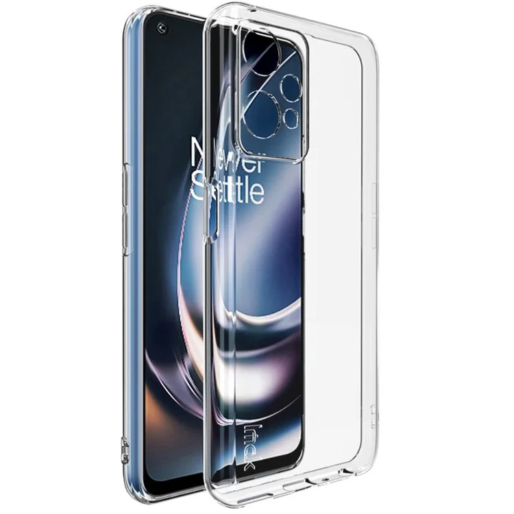 IMAK UX-5 Série pour OnePlus Nord CE 2 Lite 5G / Oppo K10x 5G Coque Antichute Transparente Douce en TPU Cas Peau Non Jaunissante Couvercle Arrière de Téléphone