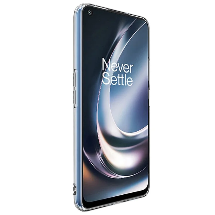 IMAK UX-5 Série pour OnePlus Nord CE 2 Lite 5G / Oppo K10x 5G Coque Antichute Transparente Douce en TPU Cas Peau Non Jaunissante Couvercle Arrière de Téléphone
