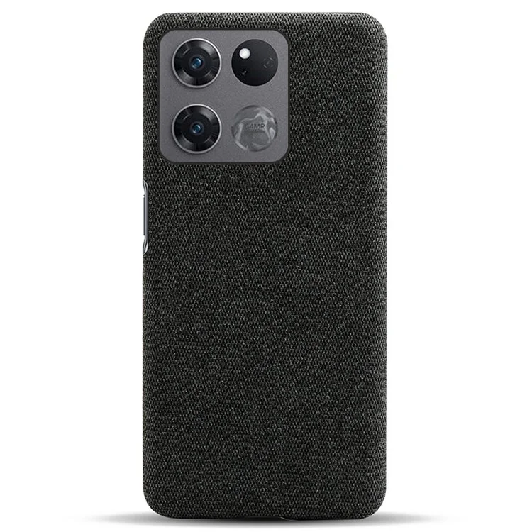 Per OnePlus Ace Racing 5G Anti-fall Hard PC + Copertura Copertura Copertura Solid Couro Resistente Del Possibile Della Casa - Nero