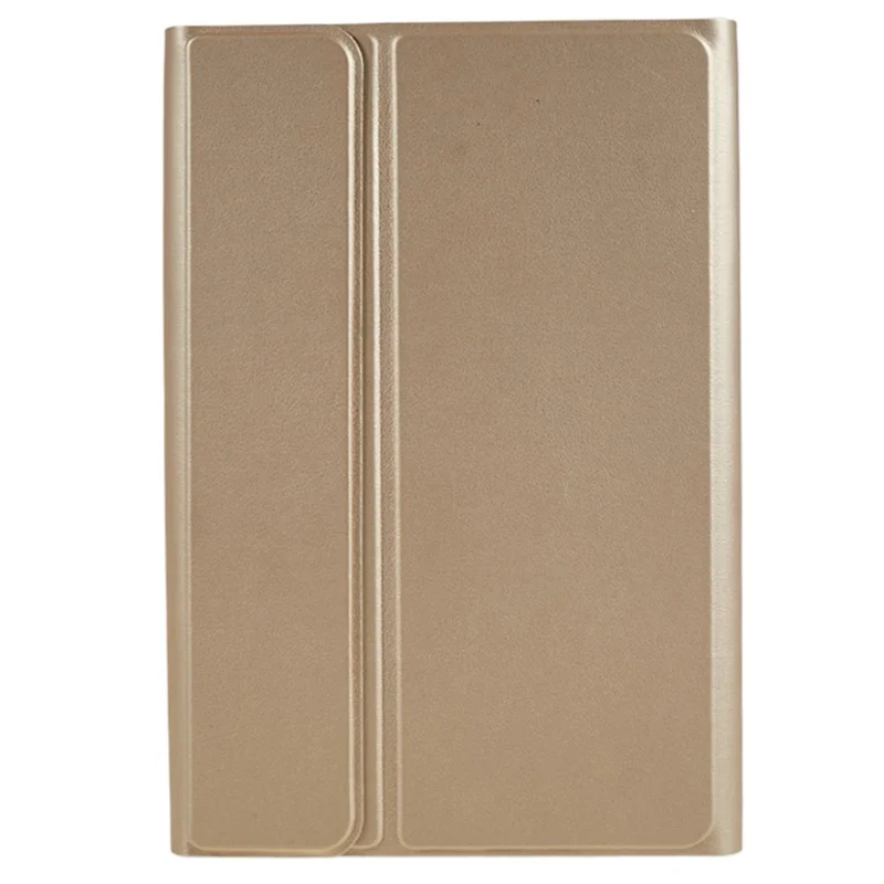 Clavier sans fil Bluetooth détachable + étui de protection en cuir PU avec support pour iPad mini (2019) 7,9 pouces / mini 4 - Couleur or