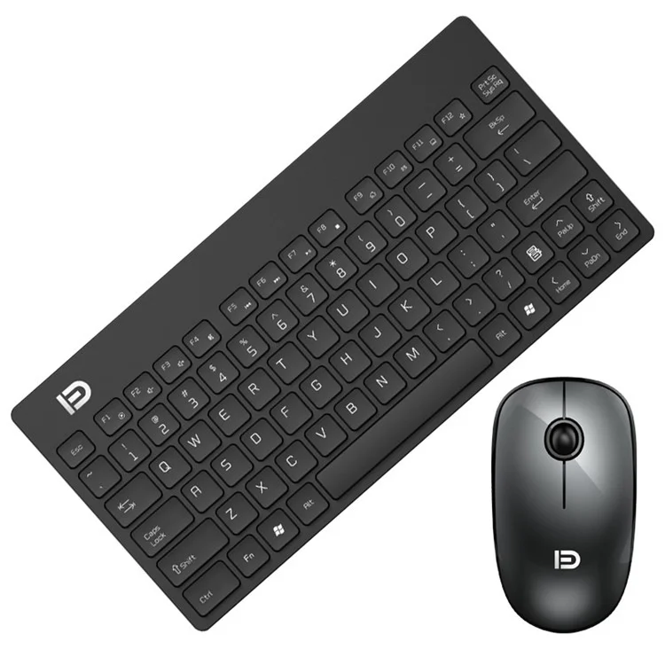 FORTER G1500 2.4Ghz Optical Mouse and Keyboard Wireless Combo Set - Black