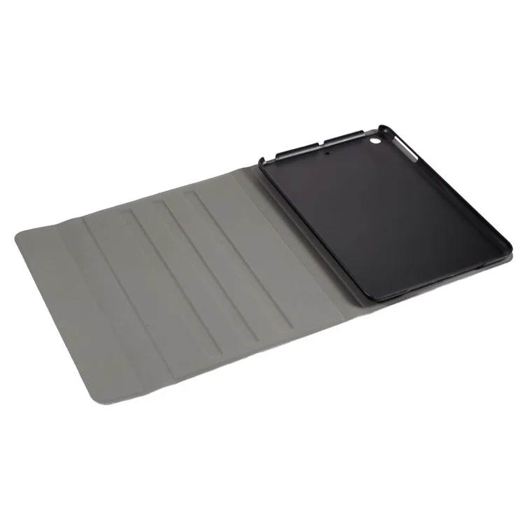 Abnehmbarer Bluetooth-Tastatur-Leder-Stand-Fall Für IPad Mini / Mini 2. / Mini 3. - Schwarz