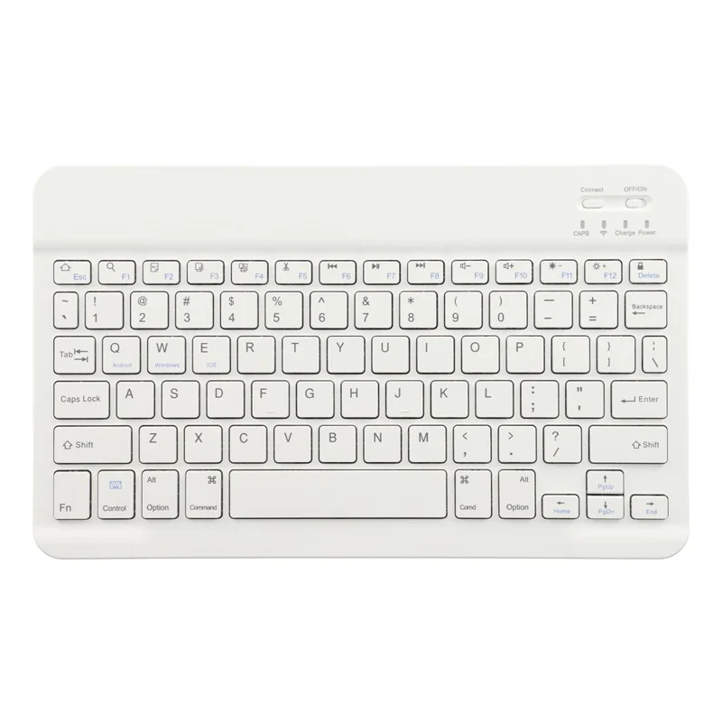 2-in-1 Bluetooth-compatible Keyboard with Removable Leather Stand Protective Case and Pen Slot for iPad Pro 10.5-inch (2017) - Rose Gold