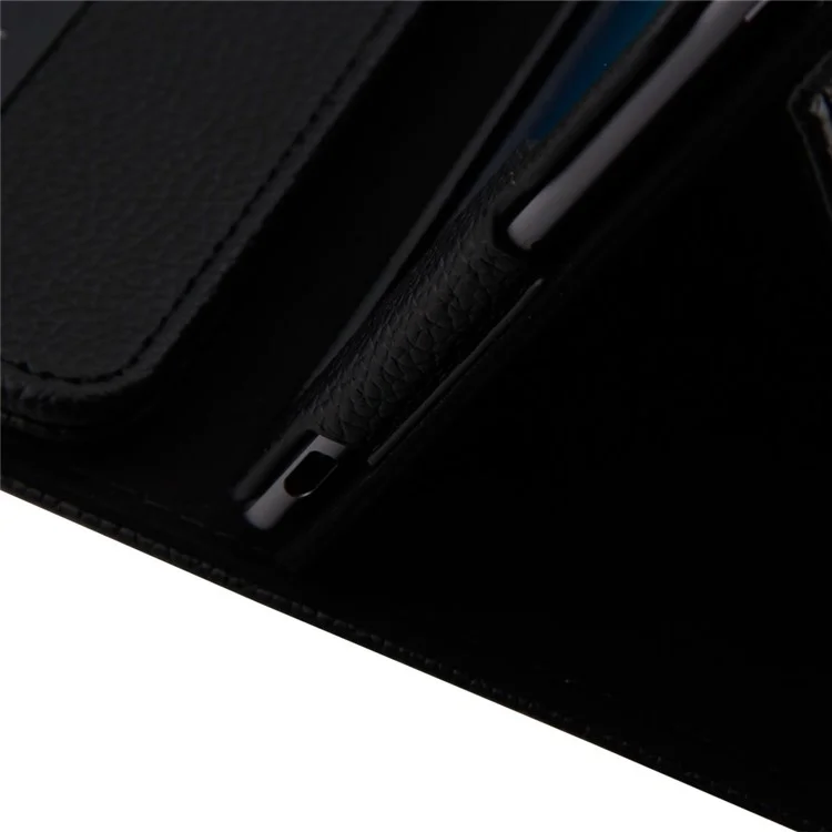 Black - Detachable Bluetooth Keyboard Litchi Leather Case for Huawei MediaPad M5 10/M5 10 (Pro)