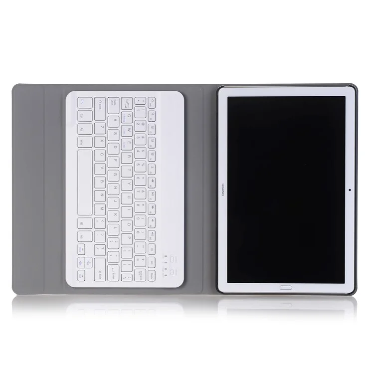 Oro Rosa - Case de Cuero Delgado Con Teclado Bluetooth Desmontable Para Huawei MediaPad M5 10/M5 10 (Pro)