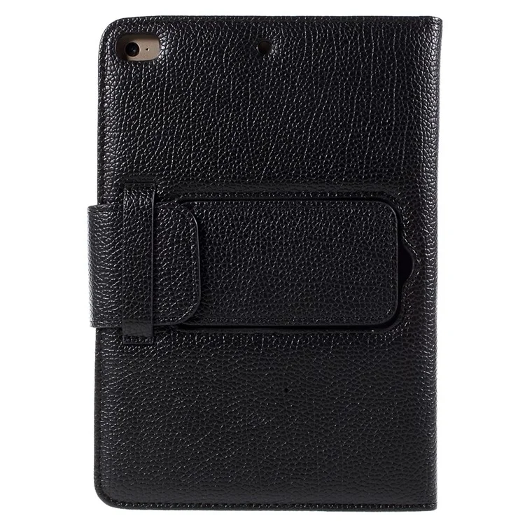 Removeable Bluetooth Keyboard Leather Case for iPad mini (2019) 7.9 inch/mini 4/3/2/1 - Black