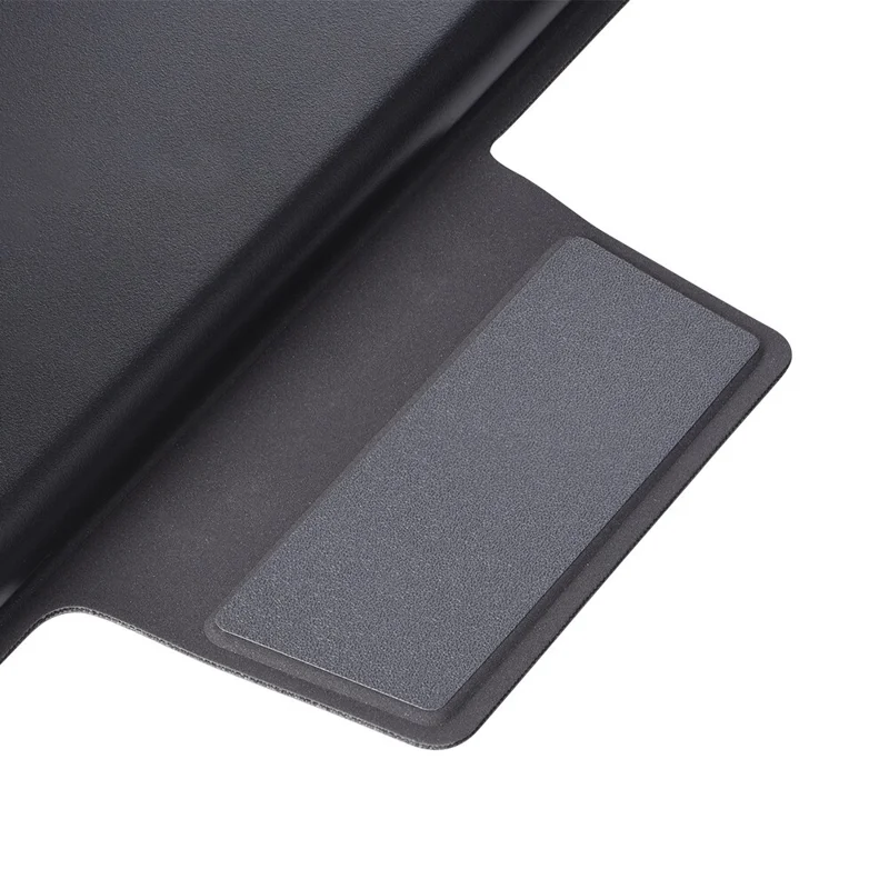 2 in 1 Bluetooth-compatible Keyboard with Stand Leather Tablet Shell for iPad 9.7 -inch (2018) (2017)/Air 2/Air (2013) - Black