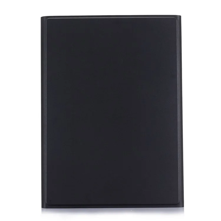 Detachable Bluetooth-compatible Keyboard + PU Leather Tablet Shell for Samsung Galaxy Tab S6 T860 / T865 - Black